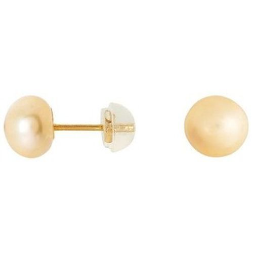 Boucles oreilles Boucles d'oreilles en or 375/1000 et perle de culture - Cleor - Modalova