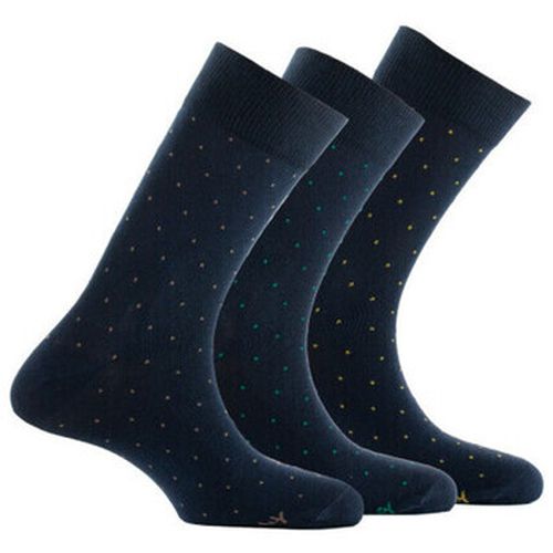 Chaussettes Lot de 3 paires de mi-chaussettes en coton Plumetis - Kindy - Modalova