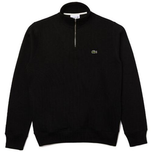 Sweat-shirt SWEATSHIRT ZIPPÉ INTERLOCK COL MONTANT - Lacoste - Modalova