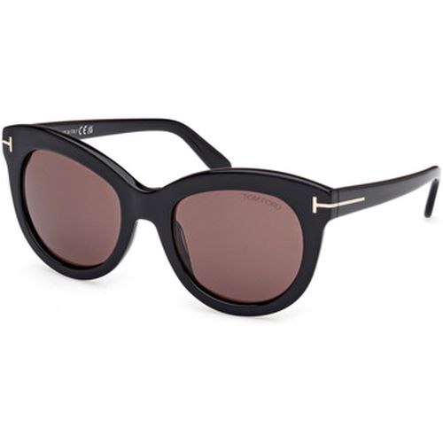 Lunettes de soleil FT1189 ODETTE Lunettes de soleil, /Marron, 53 mm - Tom Ford - Modalova