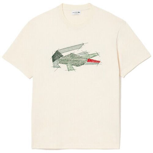 T-shirt T-SHIRT EN COTON ÉPAIS CROCODILE GRAPHIQUE - Lacoste - Modalova