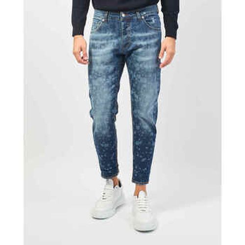 Jeans Différents jeanss 5 poches avec motif all-over - Different - Modalova