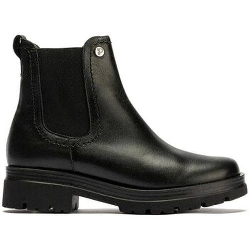 Bottines BOTÍN NEGRO CHELSEA DE PIEL CASUAL PARA MUJER 10093 - Pitillos - Modalova