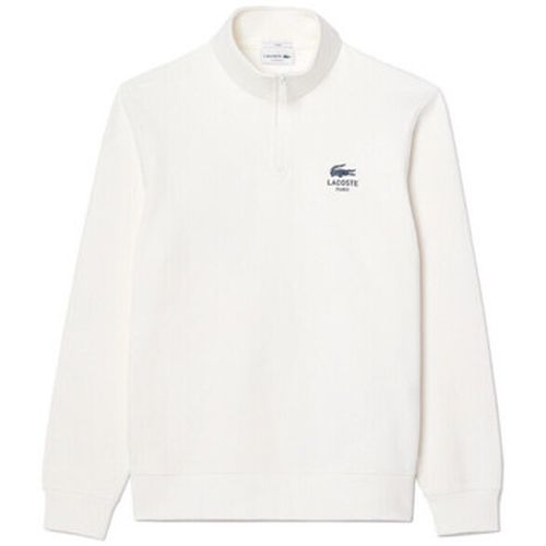 Sweat-shirt SWEATSHIRT COL MONTANT ZIPPÉ IMPRIMÉ - Lacoste - Modalova