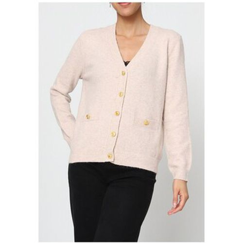 Pull Pull Cardigan col v F - Kebello - Modalova