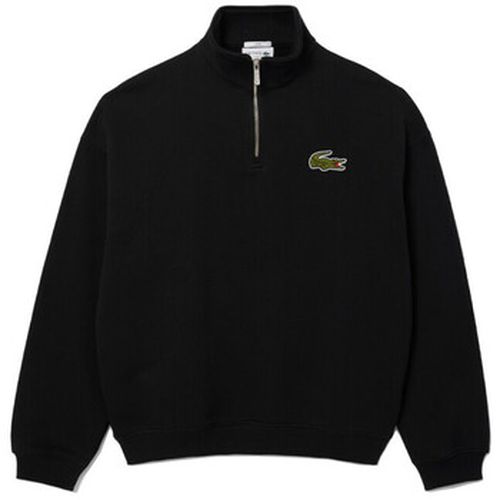 Sweat-shirt SWEATSHIRT COL ZIPPÉ LOOSE FIT AVEC BADGE - Lacoste - Modalova