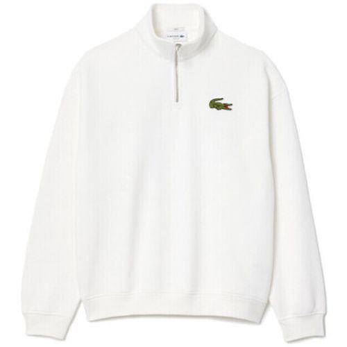 Sweat-shirt SWEATSHIRT COL ZIPPÉ LOOSE FIT AVEC BADGE - Lacoste - Modalova