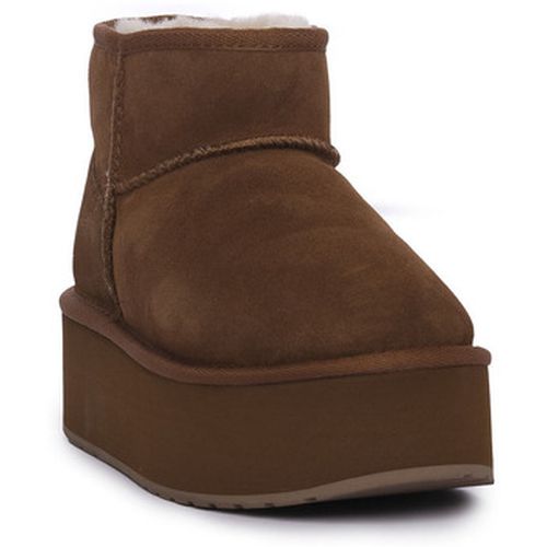 Boots STINGER MICRO FLATFORM CHESTNUT - EMU - Modalova