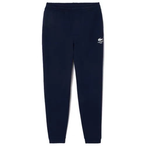 Pantalon PANTALON DE SURVÊTEMENT TAPERED FIT MARINE - Lacoste - Modalova