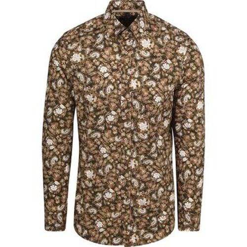 Chemise Chemise Impression Paisley Vert Beige - Suitable - Modalova