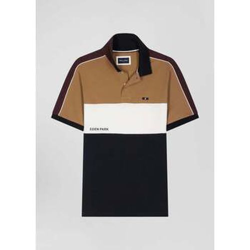 T-shirt Eden Park Polo marron - Eden Park - Modalova