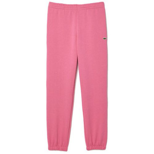 Pantalon PANTALON DE SURVÊTEMENT EN MOLLETON GRATTÉ ROS - Lacoste - Modalova