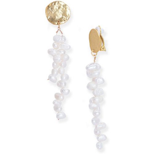 Boucles oreilles E75508 Boucles d'oreilles clips Goutte de Neige - Karine Sultan - Modalova