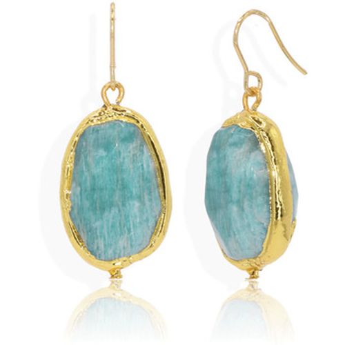 Boucles oreilles E76516 Boucles d'oreilles Amazonite - Karine Sultan - Modalova