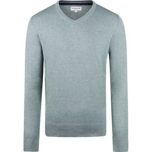 Sweat-shirt Pull Laine Merinos Col-V Sage - Mcgregor - Modalova