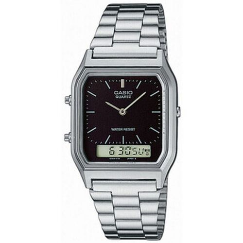 Montre Montre Unisexe EDGY COLLECTION - BLACK Argenté - Casio - Modalova