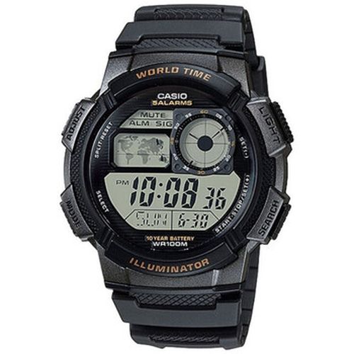 Montre Montre Unisexe WORLD TIME ILLUMINATOR (48 mm) - Casio - Modalova