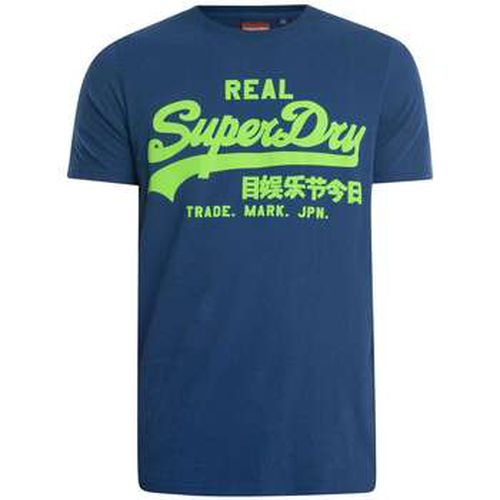 T-shirt T-shirt graphique avec logo vintage fluo - Superdry - Modalova