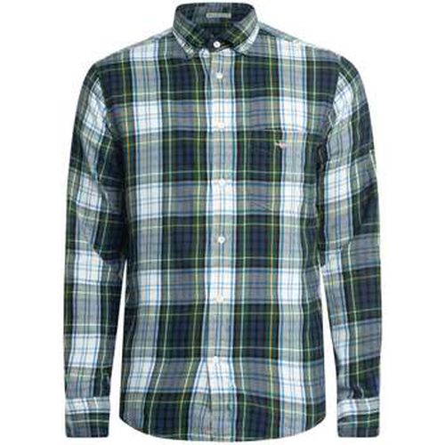 Chemise Chemise à carreaux en flanelle régulière - Gant - Modalova