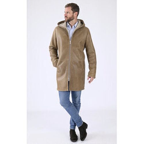 Manteau Manteau agneau mérinos taupe-048007 - La Canadienne - Modalova