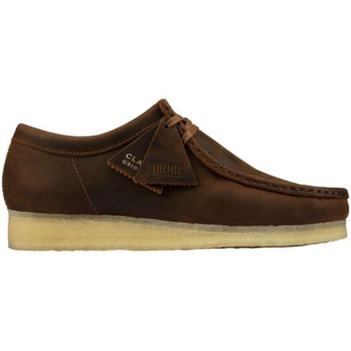 Boots Clarks - Wallabee - marron - Clarks - Modalova