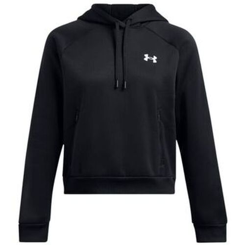 Sweat-shirt Pull Fleece Hoody Black/White - Under Armour - Modalova