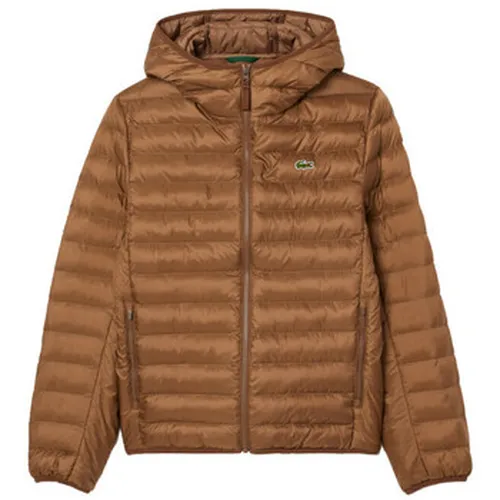 Manteau DOUDOUNE À CAPUCHE REMBOURRÉE DÉPERLANTE - Lacoste - Modalova