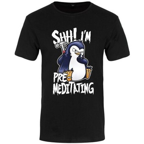 T-shirt Shh! I'm Pre-Meditating - Psycho Penguin - Modalova