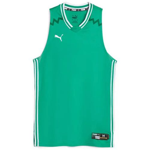 T-shirt Débardeur Hoops Game Vert - Puma - Modalova