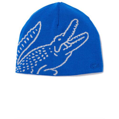 Bonnet BONNET EN LAINE JACQUARD AVEC CROCODILE - Lacoste - Modalova