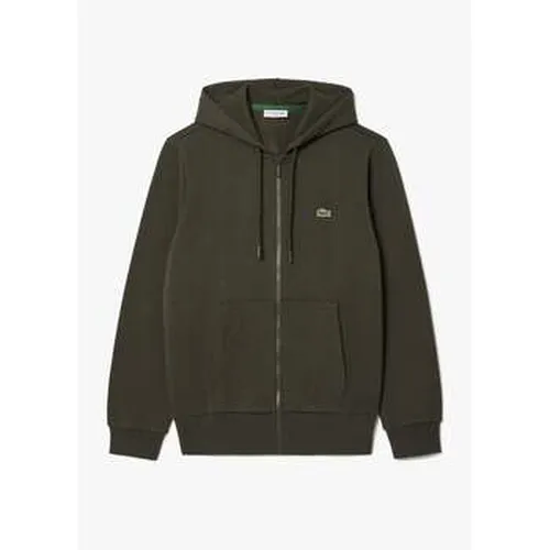 Polaire Sweat à capuche kaki - Lacoste - Modalova