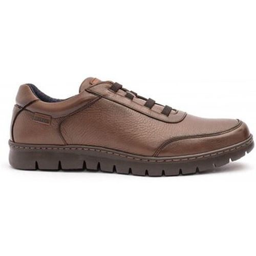 Baskets ZAPATILLAS CASUAL DE PIEL MARRÓN SORIA 5323 - Baerchi - Modalova