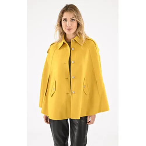 Manteau Cape laine Majorelle -047928 - Tara Jarmon - Modalova