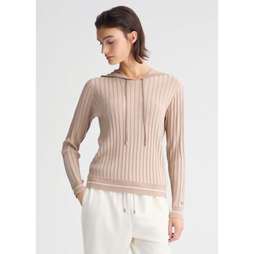 Pull Liu Jo Pull beige à capuche - Liu Jo - Modalova