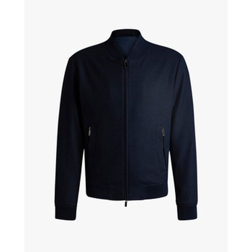 Blouson Veste coupe slim en laine mélangée - BOSS - Modalova