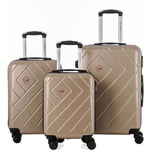 Valise Set de 3 valises Rigides XS/S/M PRI CHAMPAGNE - Travel World - Modalova