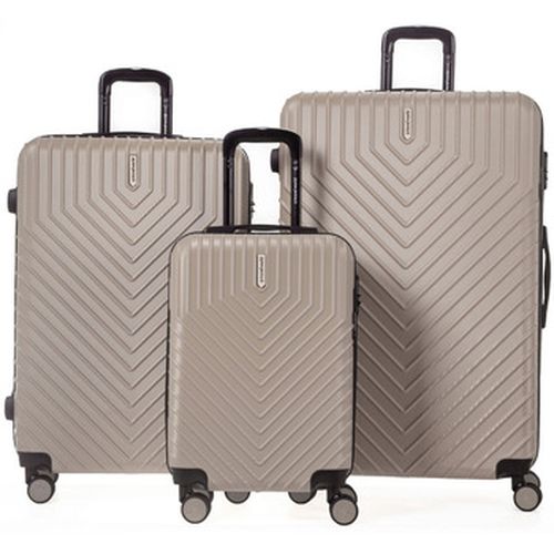 Valise Set de 3 valises Rigides S/L/XL TMS CHAMPAGNE - Travel World - Modalova