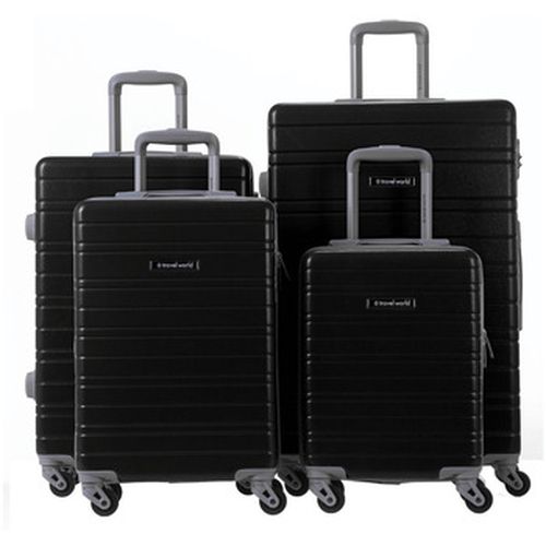 Valise Set de 4 valises Rigides XS/S/M/L BBH BLACK - Travel World - Modalova