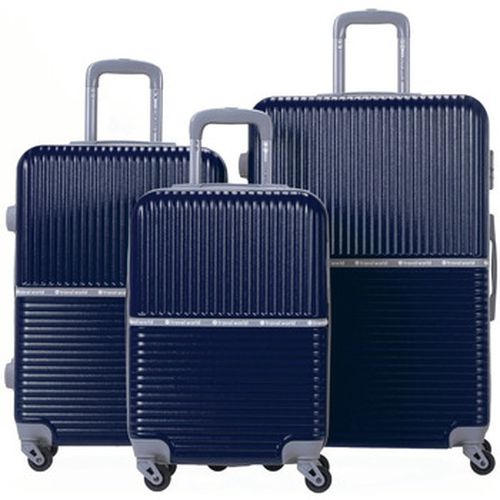 Valise Set de 3 valises Rigides S/M/L AXA NAVY - Travel World - Modalova