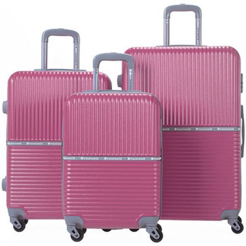 Valise Set de 3 valises Rigides S/M/L AXA PINK - Travel World - Modalova