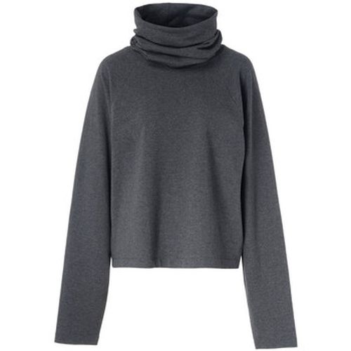 Pull OVERSIZED RAGLAN SLEEVE GREY ST3246TEF50184 - Norma Kamali - Modalova