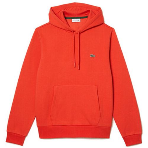 Sweat-shirt SWEATSHIRT À CAPUCHE EN COTON BIOLOGIQUE ORANG - Lacoste - Modalova