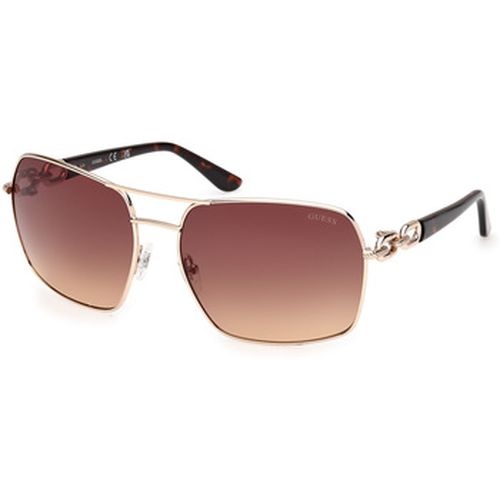 Lunettes de soleil GU00159 Lunettes de soleil, Or/Marron, 63 mm - Guess - Modalova