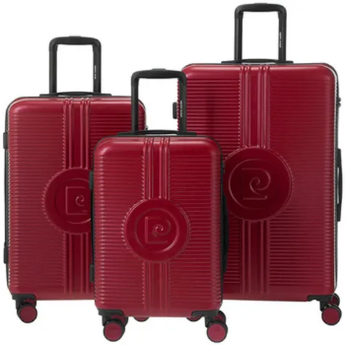 Valise ENSEMBLE DE 3 VALISES DARK RED SATURN - Pierre Cardin - Modalova