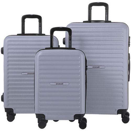 Valise Set de 3 valises Rigides S/M/L TRN SILVER - Travel World - Modalova