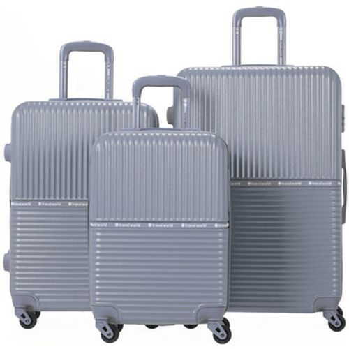 Valise Set de 3 valises Rigides S/M/L AXA SILVER - Travel World - Modalova