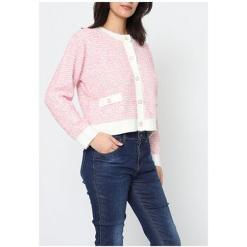 Pull Kebello Gilet Cardigan Rose F - Kebello - Modalova