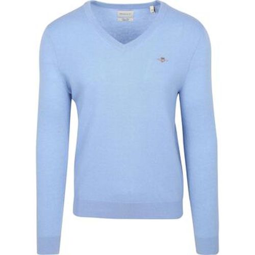 Sweat-shirt Pullover Col-V Wool Blend Clair - Gant - Modalova