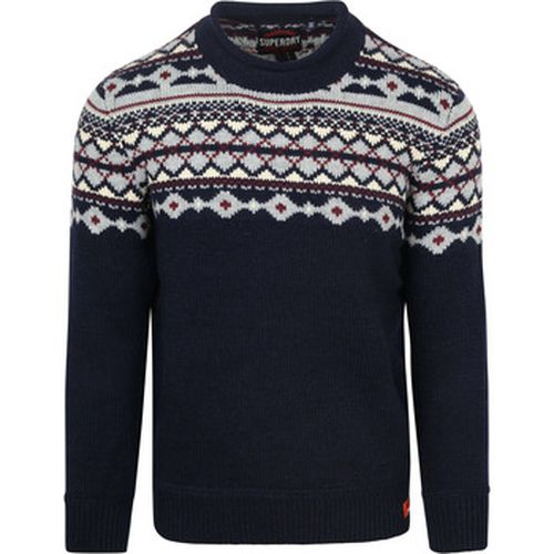 Sweat-shirt Fairisle Sweater Navy - Superdry - Modalova