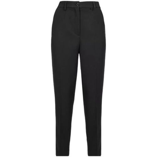 Pantalon Pink Black Wool Twill - Pinko - Modalova